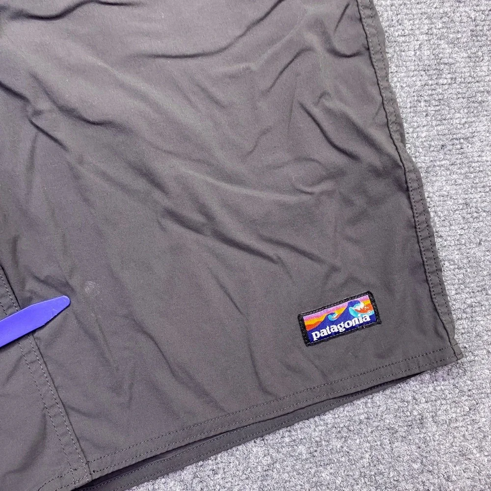 Patagonia Mens Stretch Wavefarer Board Shorts Gray Size 36 STY86543